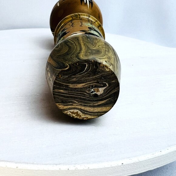 Kokeshi Decorated Wooden Ancient Japanese Traditional Doll Asian Culture 6 1/2” - Picture 10 of 10